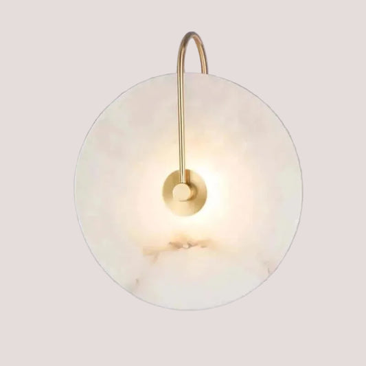 Luxurious Marble Wall Lamp – Timeless Elegance for Smaller Spaces with a sophisticated marble finish and LED lighting.