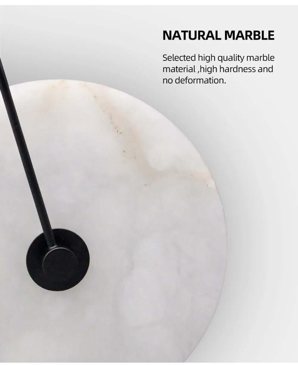 Luxurious Marble Lamp for Small Spaces