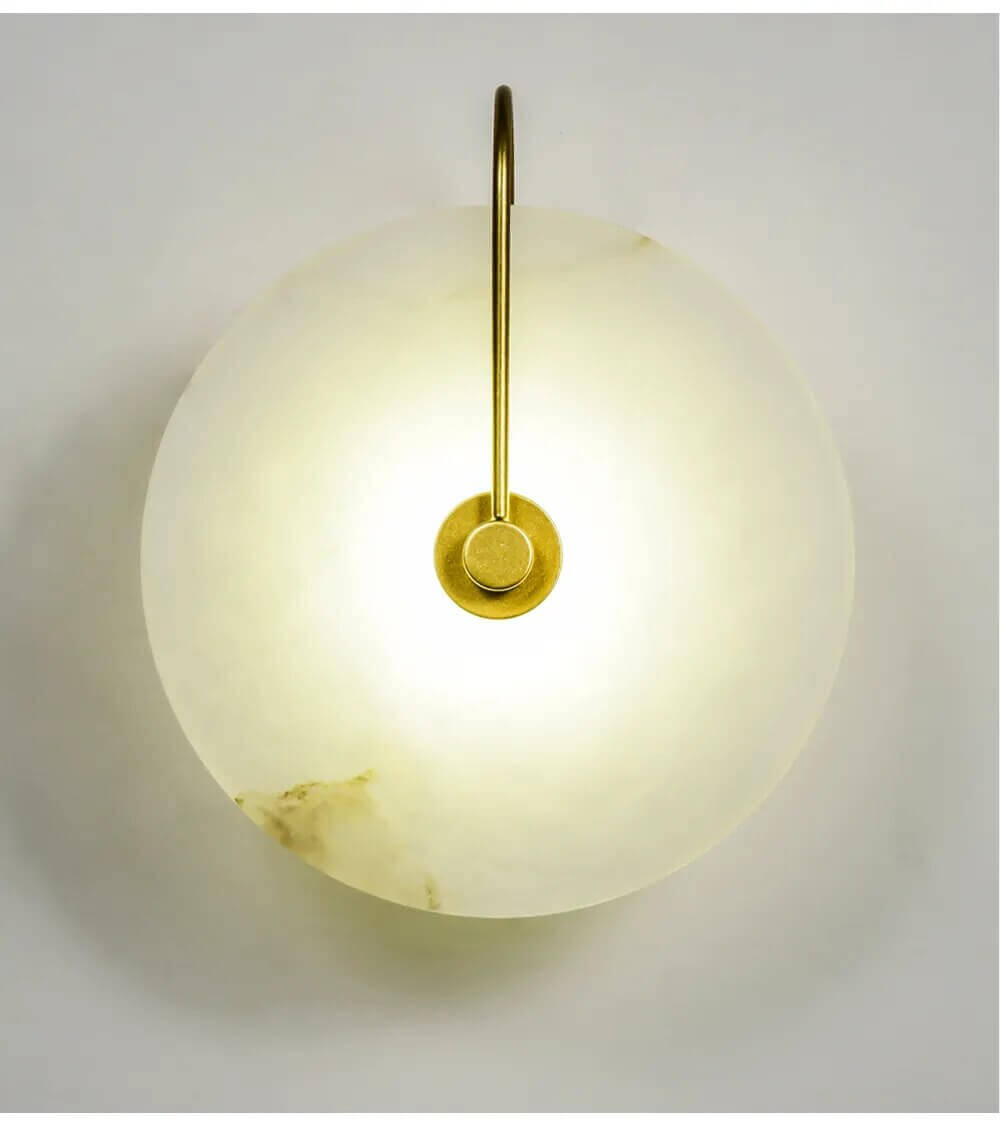 Luxurious Marble Lamp for Small Spaces