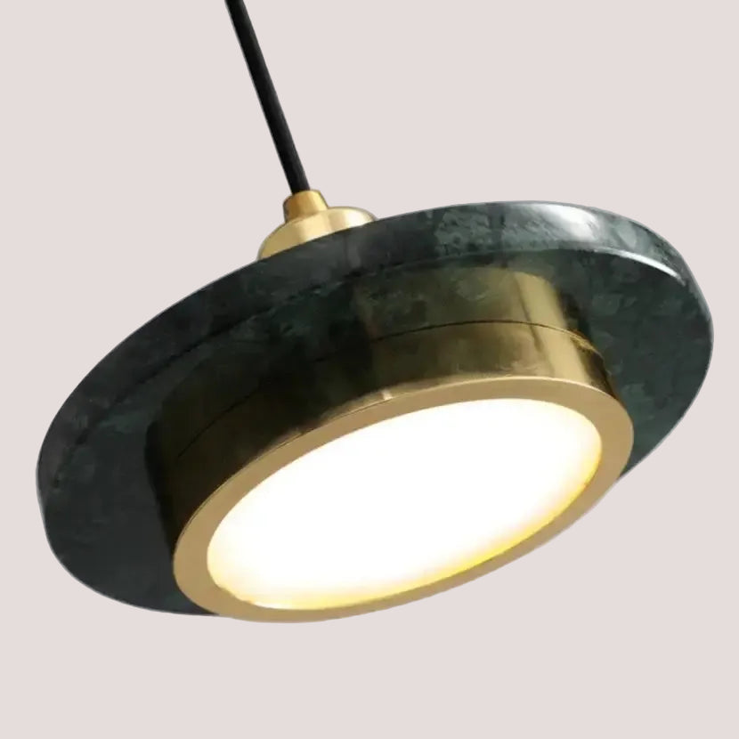Marble LED Pendant Lights – Modern Elegance Redefined featuring a luxurious design with marble and gold accents.