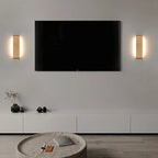 Modern Brushed Gold & Coffee LED Wall Lamp