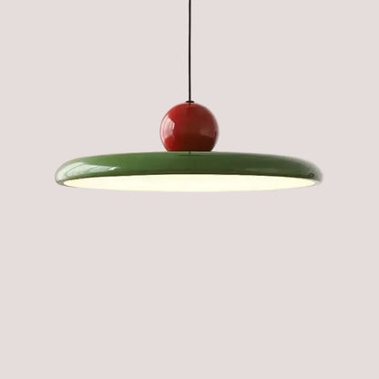 Modern Minimalist Pendant Lamp – Elegant Bedside & Dining Room Lighting featuring green and red design