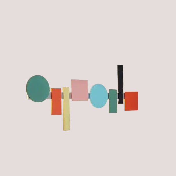 Multicolour Wall Totem LED geometric light showcasing vibrant and modern geometric shapes.