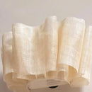 Off-White Pendant Light made from Natural Plant Fiber showcasing soft, organic texture and elegant design.