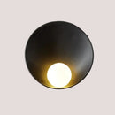 Resin Wall-Mounted Bathroom Light showcasing modern design with frosted glass and an LED bulb.
