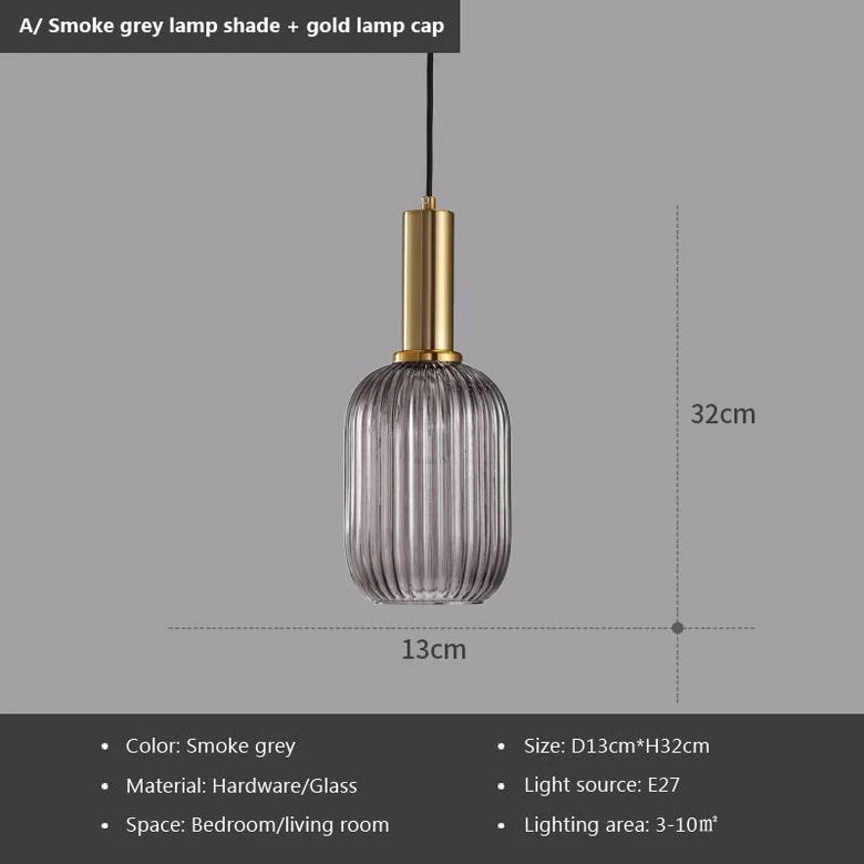 Pendant Light: Modern Nordic Glass Hanging Lighting Fixtures