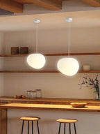Simple Nordic Pebble Chandelier
