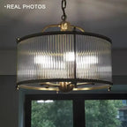 Radiant Elegance: Gold Copper Chandelier