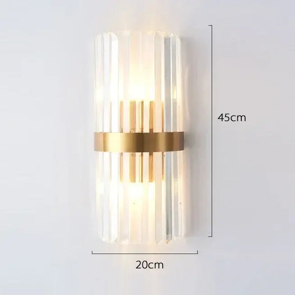 Unique Collection of Art Deco Sconces featuring elegant glass design and gold accents, ideal for adding luxury to your space.