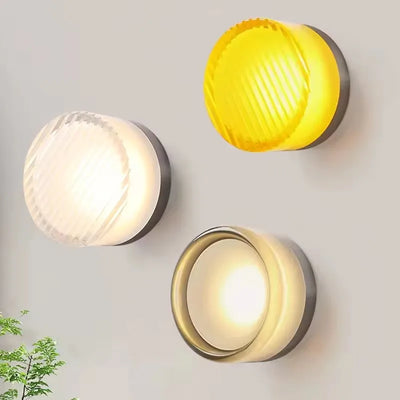 Futuristic and Unique Solid Plexiglass Wall Light