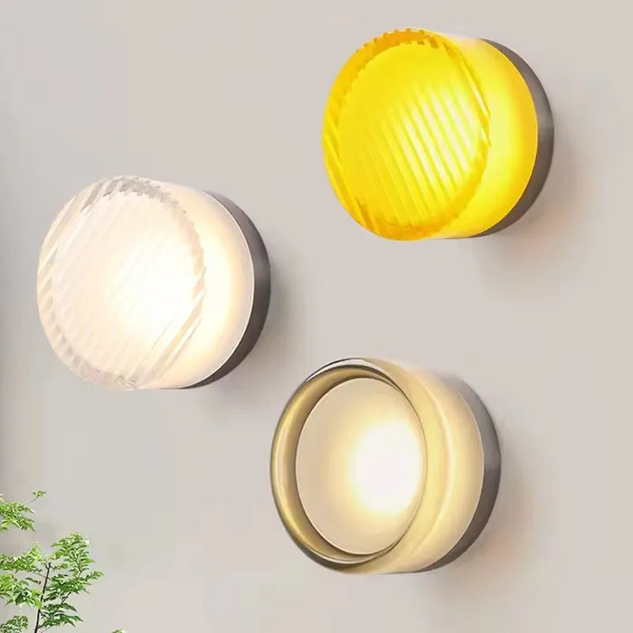 Futuristic and Unique Solid Plexiglass Wall Light
