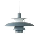 Classic Nordic Designer Pendant Lights Available in 3 different sizes - modern design pendant lamp in gray.