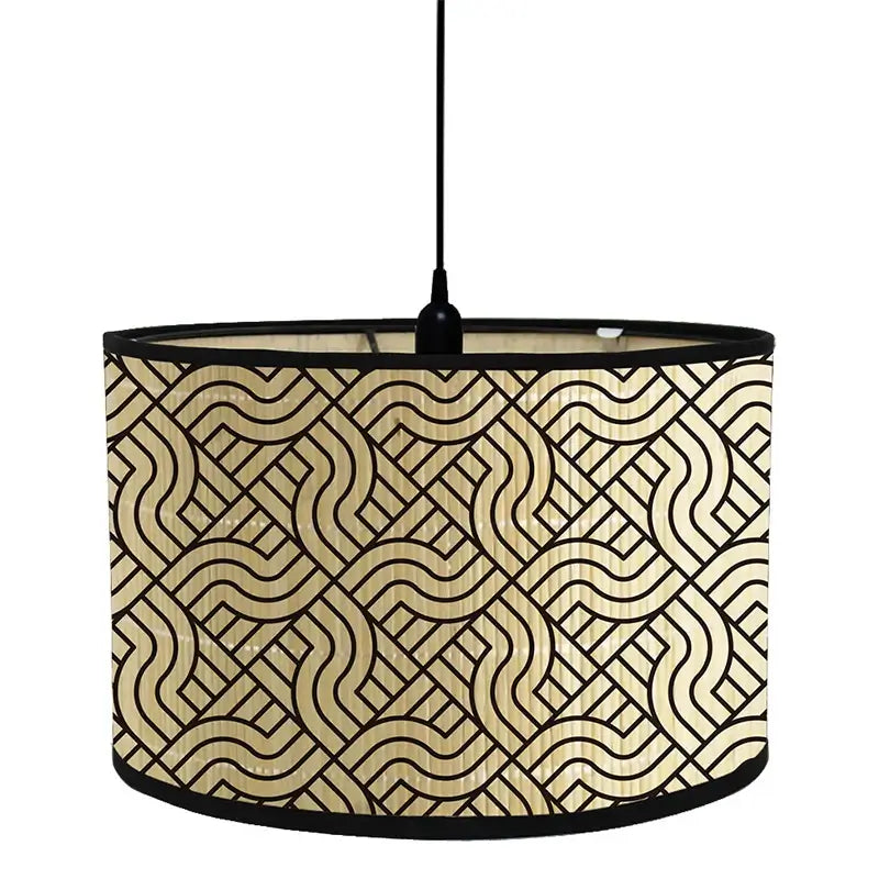 Art Deco Lamp Shade Drum - Elegant & Durable