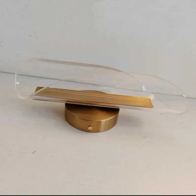 Gold Nordic Sconce - Modern LED Elegance