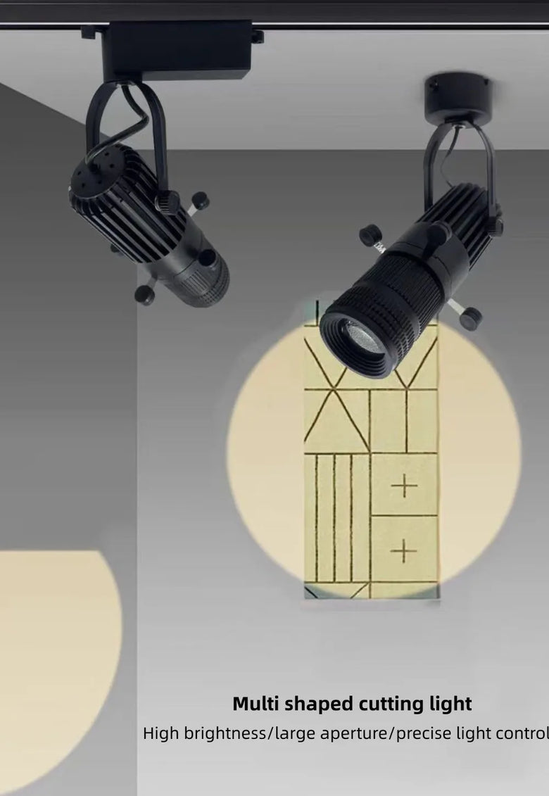 Rotatable Adjustable LED Spotlight with Aperture Variable