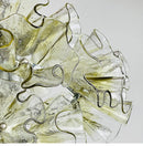 Luxury Flower-Shaped Glass Chandelier 45cm