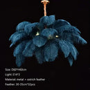Nordic Feather Pendant Light – Art-Inspired Modern Ceiling Chandelier showcasing elegant feathers and metallic details