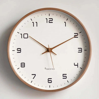 Wall Clocks, Wall Clocks, Wall Clocks, Nordic Minimalist Wooden Wall Clock for Modern Homes