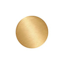Wall Lamp: Modern Copper Round golden brushed metal round fixture for elegant interior lighting.
