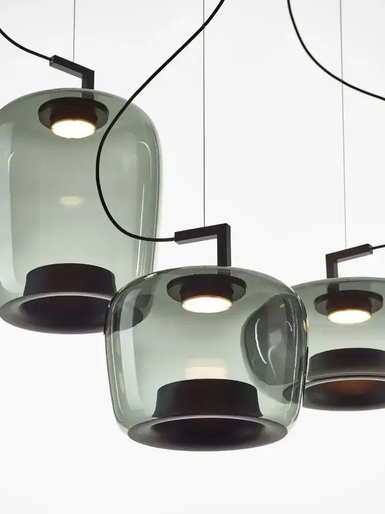 Nordic Simple Glass Chandeliers Designer Led Pendant Lamps For Living Room Bedroom Cafe Home Decor Lighting Suspension Luminaire