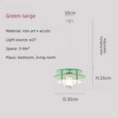 Space Age Acrylic Colorful Pendant Light with adjustable hanging wire and acrylic disks for vibrant illumination.