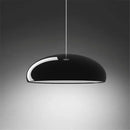 Simple Hanging Lamp with a glossy black finish, perfect for modern home decor.