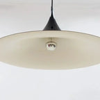 Scandi 70s Danish Pendant Lamp – Minimalist Metal Chandelier