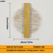 A0807 Gold Clear Disc