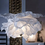 Whimsical Cloud Paper Lamp Shade - Eco & DIY