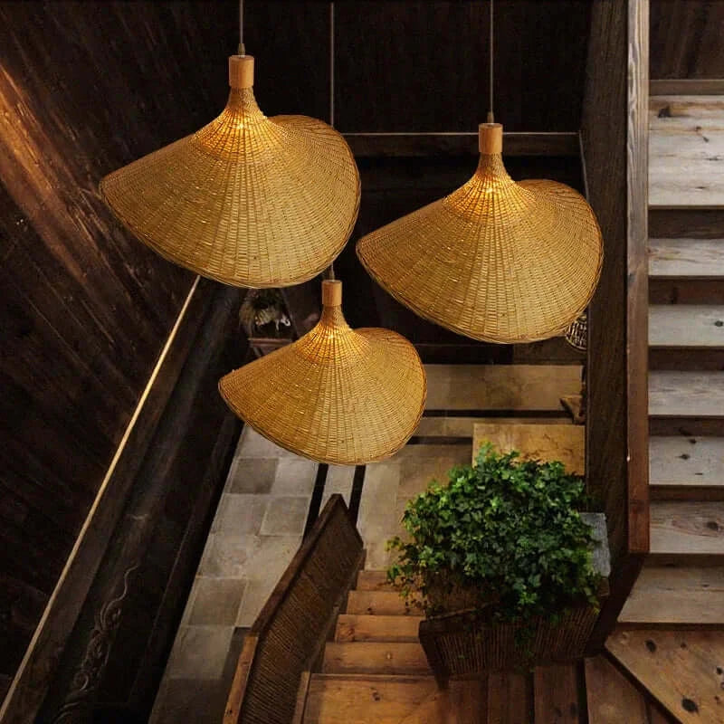 Ceiling Light Fixtures, Ceiling Light Fixtures, Ceiling Light Fixtures, Nauradika Design Essentials: Rattan Hand Woven Hanging Lamp