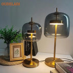 Czech Design Glass Desk Lamps | Modern LED Lighting