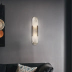 Luxurious Posh Marble & Gold Sconce