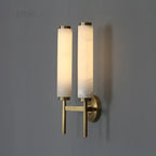 Stylish Art Deco Brass Wall Lamp