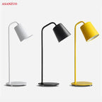 Modern Metal Desk Lamp - LED, Minimalist Design