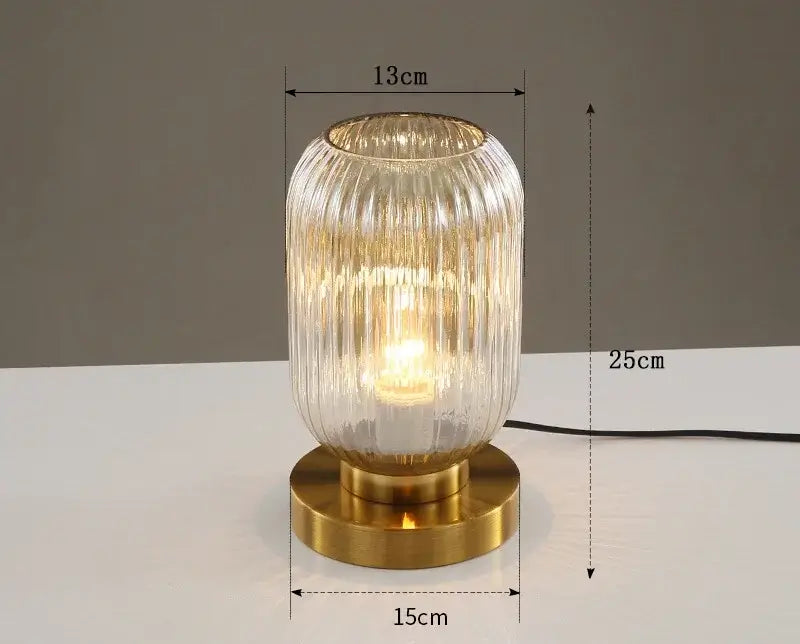 Modern Nordic Glass Table Lighting Fixtures