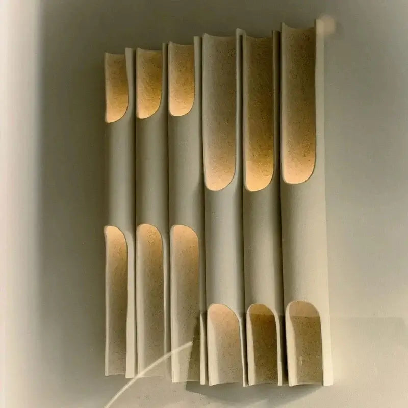 Modern Vertical LED Wall Lamp – Minimalist Aluminum Up & Down Light showcasing a sleek design with elegant lighting.