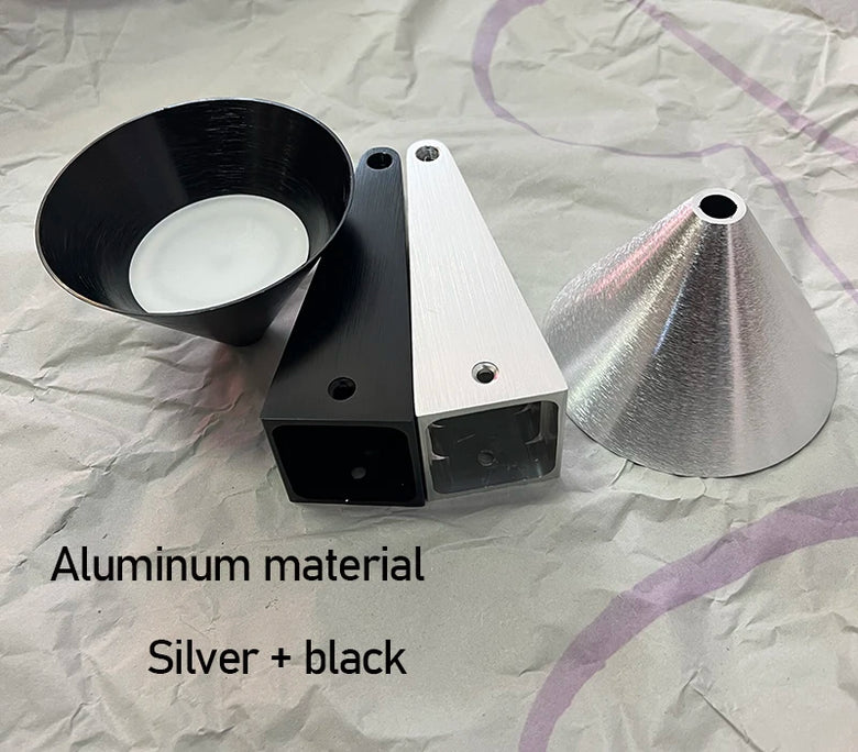 Adjustable Conical Aluminium Wall Light