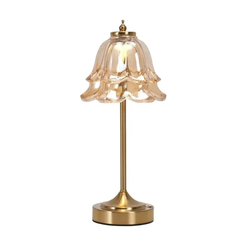Art-Deco Glass Cordless Lamp: 8 styles