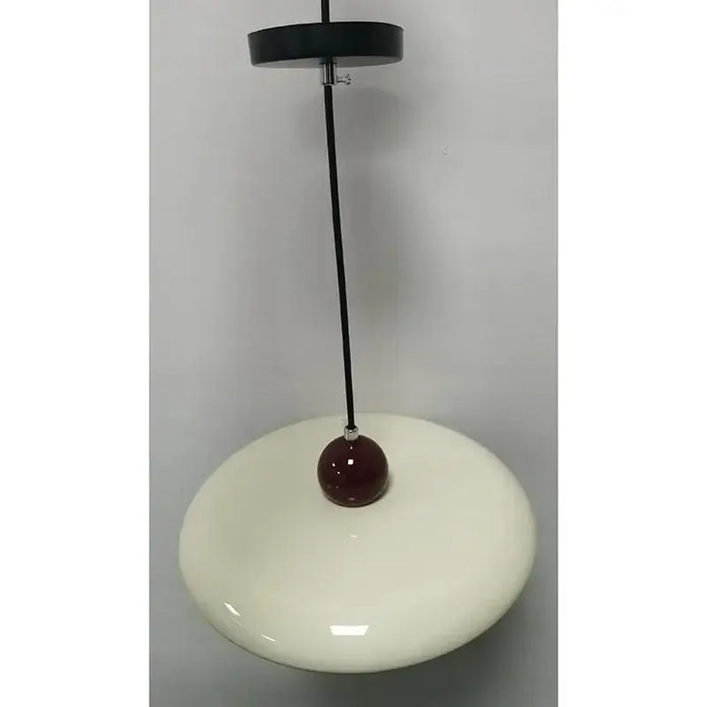 70s Dine In Kitchen Ceiling Light featuring a sleek design with colorful details and a retro bakelite style.