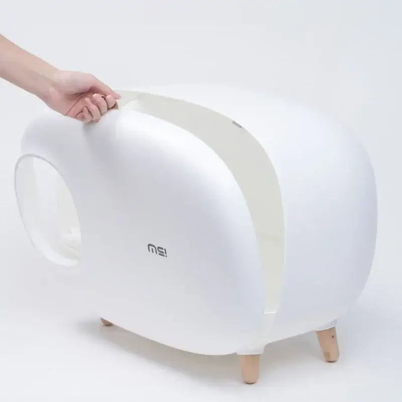 Luxury Semi-Closed Cat Litter Box