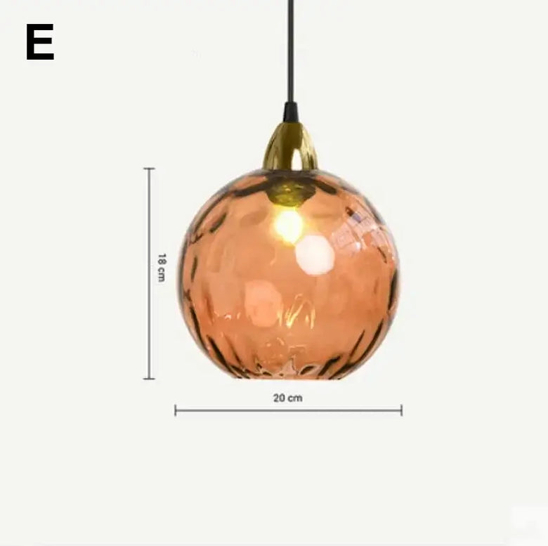 Delicious Lollipop Modern Pendant Light with vibrant glass ball design and sleek finish