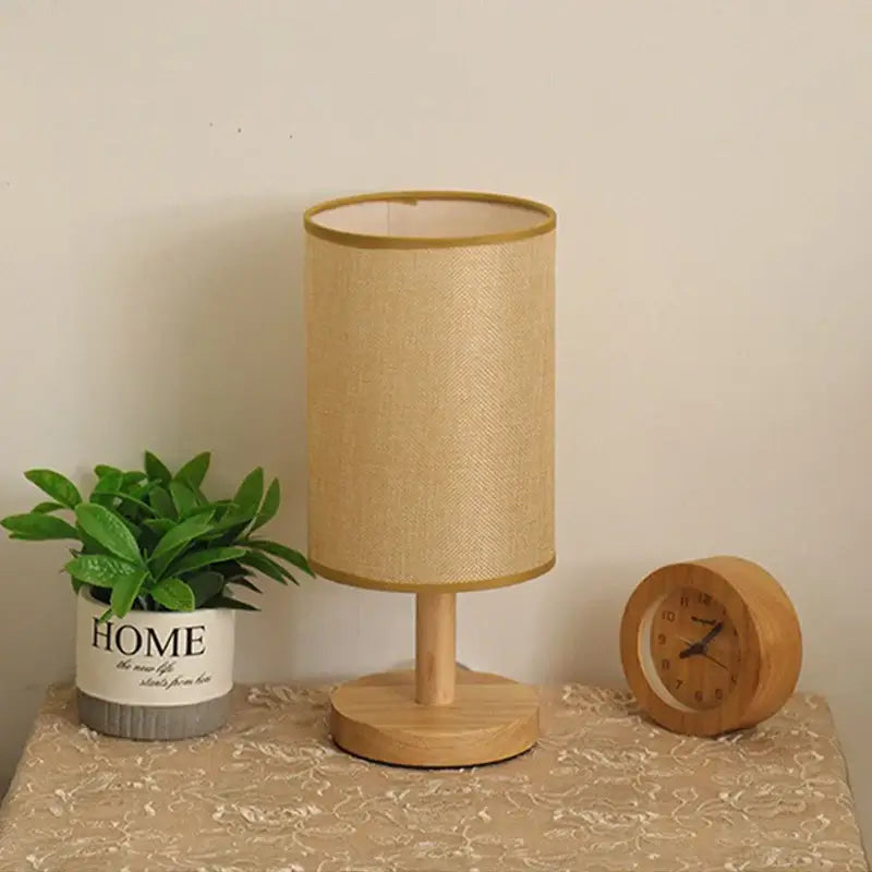 Vintage Japanese Table Lamp - Modern Elegance