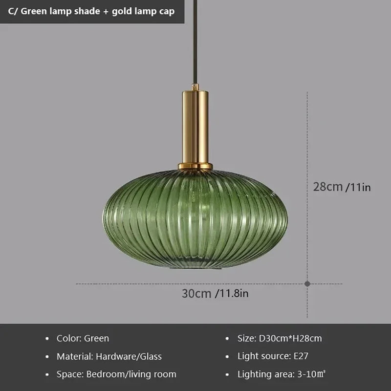 Pendant Light: Modern Nordic Glass Hanging Lighting Fixtures