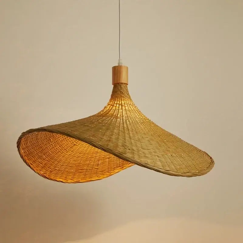 Rattan Hand Woven Hanging Lamp - Stylish Lighting