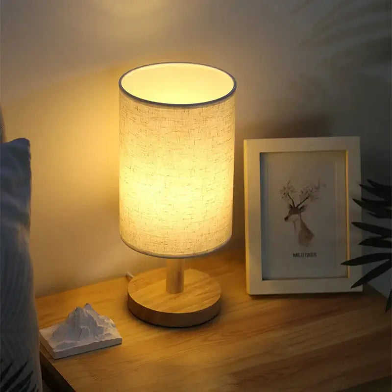 Vintage Japanese Table Lamp - Modern Elegance