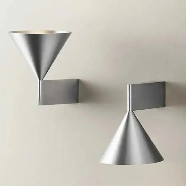 Conical Aluminum Conical Wall Light