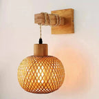 Eco-Friendly Rattan Pendant Lamp - Unique Design