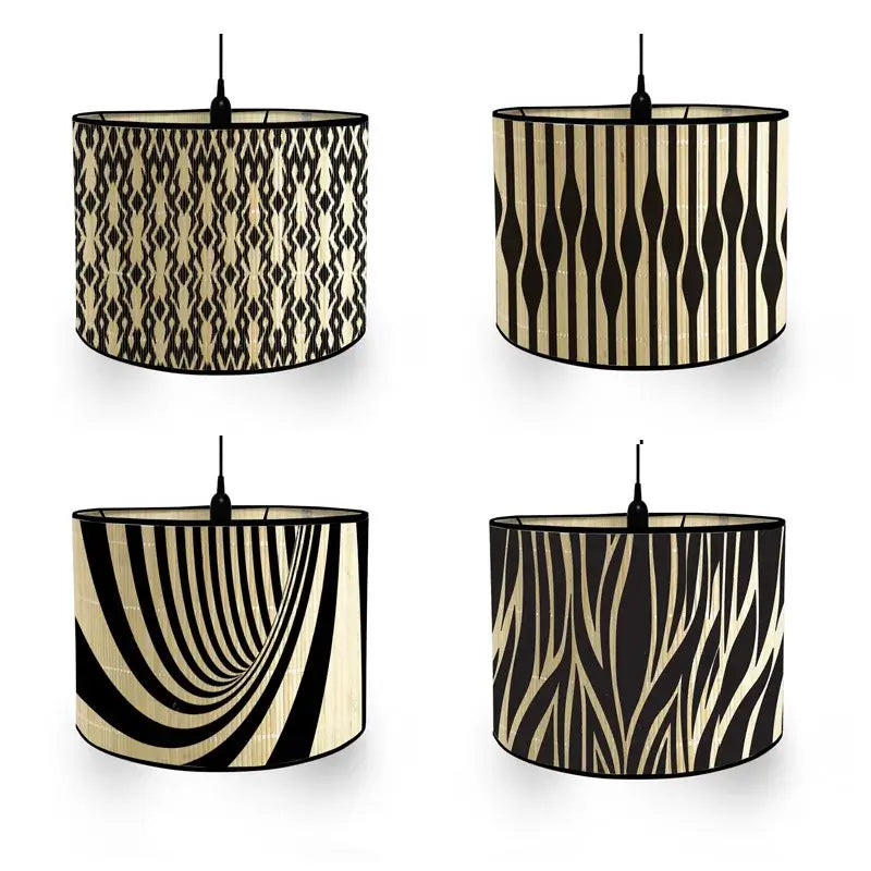 Art Deco Lamp Shade Drum - Elegant & Durable