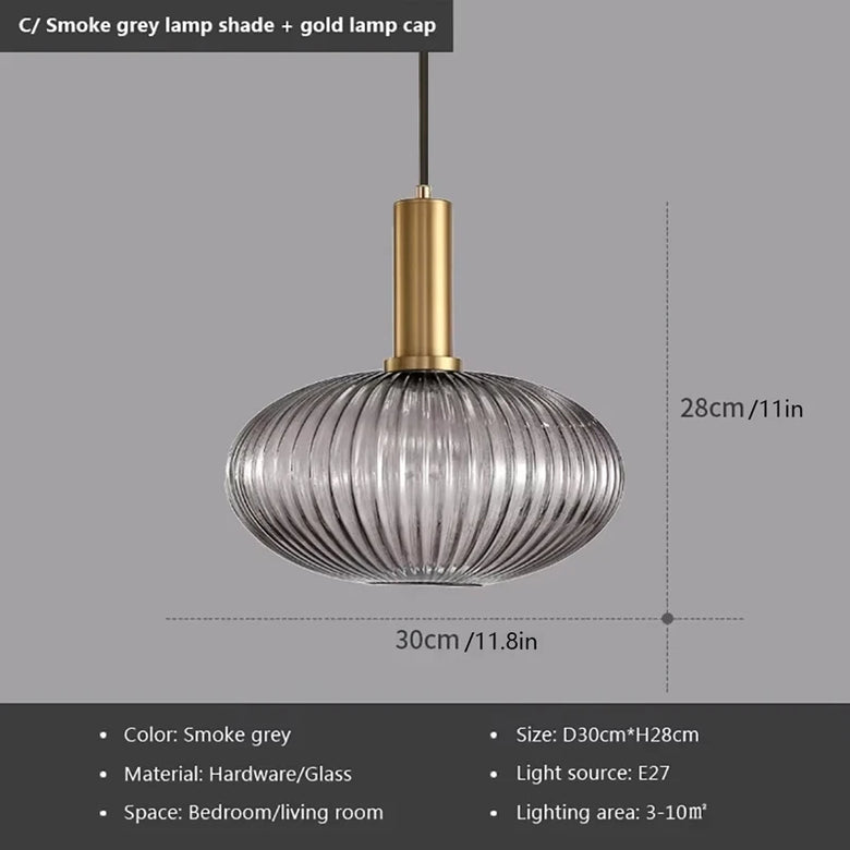Pendant Light: Modern Nordic Glass Hanging Lighting Fixtures