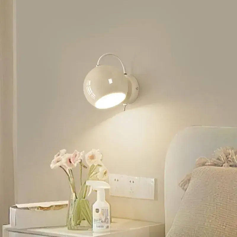 Stylish Spherical Wall Lamp - Magnetic & Adjustable